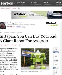 Robot - forbes